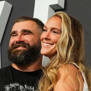 Jason Kelce Jokes That Embarrassing Wife Kylie Kelce Is One of the Great Joys in My Life