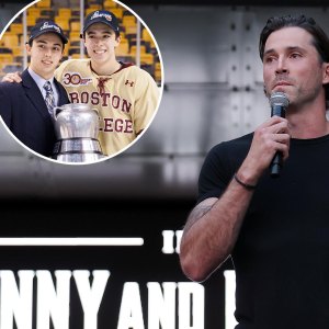Johnny Gaudreau s Former Teammates Mourn the Late NHL Star During Vigil 5912
