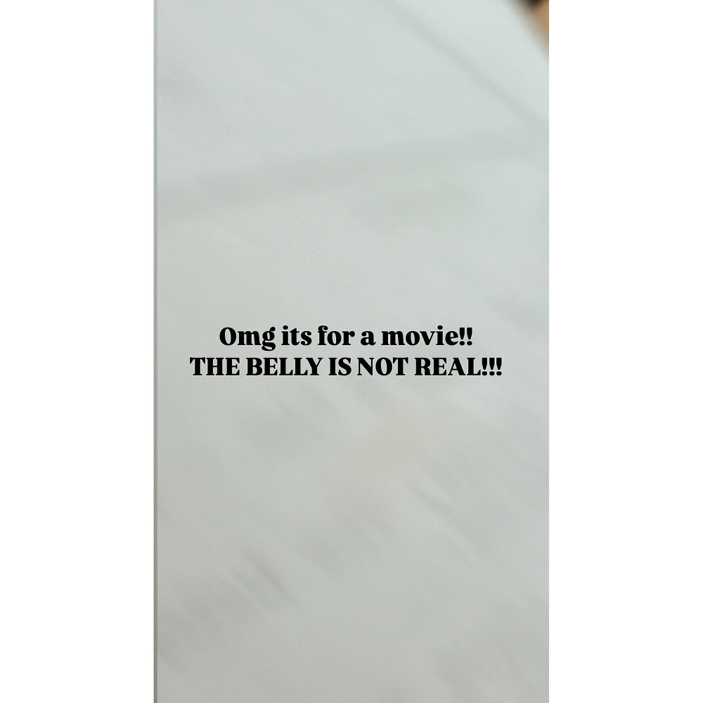 Julia Fox Clarifies She Is Not Pregnant After Posting Photo of Baby Bump 3