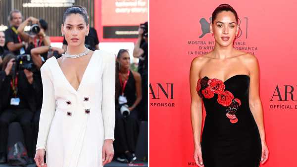 La actriz Adria Arjona deslumbró con su elegancia en trajes de Armani durante su asistencia a la alfombra roja del Festival Internacional de Cine de Venecia 692