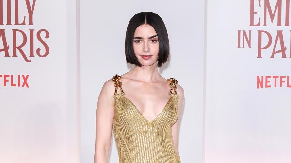 Lily Collins Honors Rome With Her Aventine Keyhole Outfit