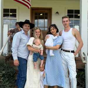 Nara Smith and Lucky Blue Smith Bond With Hannah Neeleman During Ballerina Farm Visit