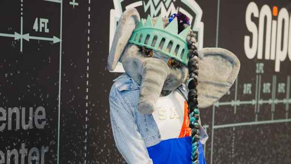 New York Liberty Mascot Ellie the Elephant Whats in My Bag