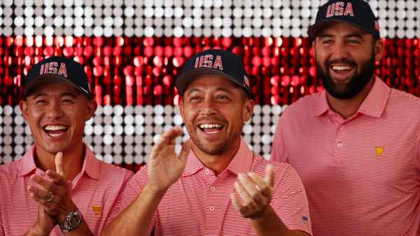PGA s Collin Morikawa Describes Bond Between Him Scottie Scheffler Xander Schauffele and Their Wives 588