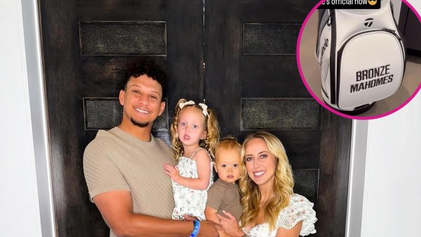 Pregnant Brittany Mahomes Marvels Over 20 Month Old Son Bronzes Custom Golf Bag and Clubs