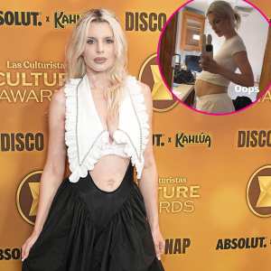 Promo Julia Fox Clarifies She Is Not Pregnant After Posting Photo of Baby Bump