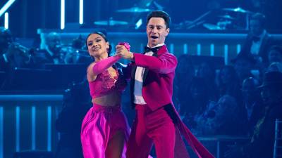 Sasha Farber Jokes About DWTS Partner Jenn Tran Touching Him