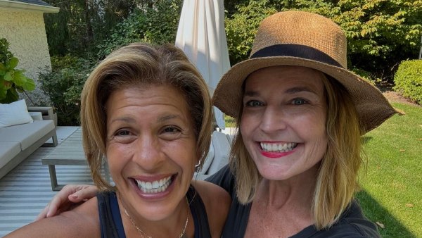Savannah Guthrie and Family Visit Today Cohost Hoda Kotb in her New Home