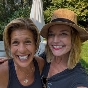 Savannah Guthrie and Family Visit Today Cohost Hoda Kotb in her New Home