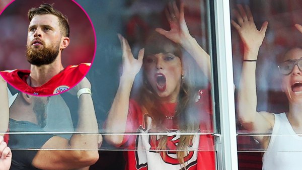 Taylor Swift Goes Nuts After Harrison Butker Nails Game Winning Field Goal in Chiefs Bengals Game 097