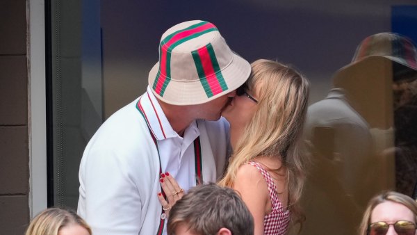 Taylor Swift and Travis Kelce Sing Along to 'I Believe in a Thing Called Love' at US Open