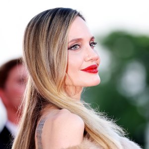 Angelina Jolie at the 81st Venice International Film Festival on August 29, 2024.
