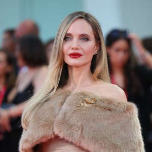 Angelina Jolie at the Venice International Film Festival on August 29, 2024.