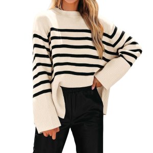 striped sweater