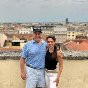Bill Belichick Wears Girlfriend Jordon Hudsons Cheerleading T Shirt to Support Her in Radio Feud