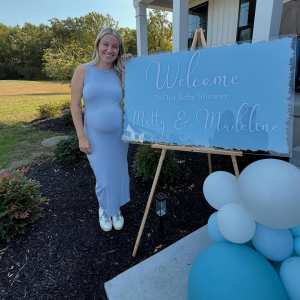 Pregnant Madeline Gaudreau Celebrates Baby Shower With Family Honors Late Husband Matthew