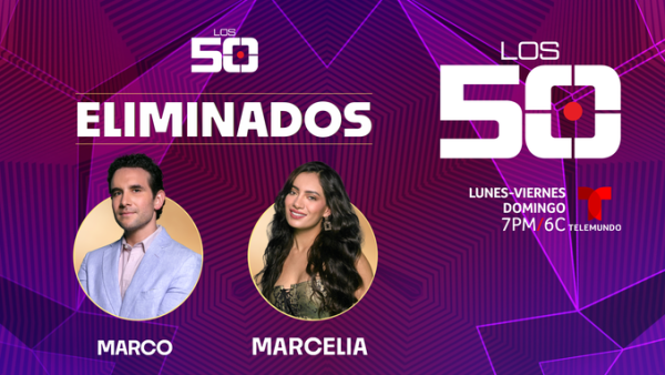 Eliminados Marco y Marcelia. Los 50.