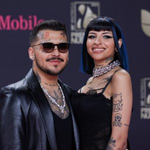Christian Nodal y Cazzu