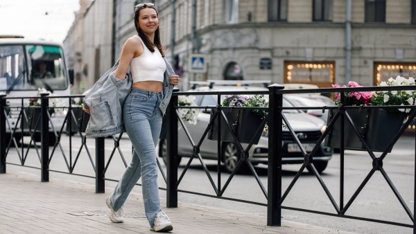 denim sneakers