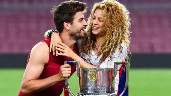 Gerard Pique y Shakira en 2015.