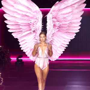 Gigi Hadid Serves on the Runway at the Victoria’s Secret Fashion Show 2024