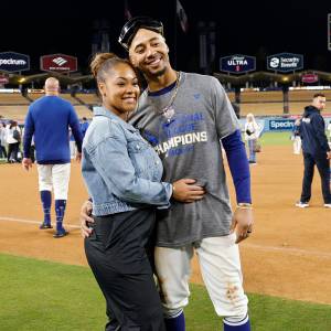 Los Angeles Dodgers Mookie Betts and Wife Brianna Hammonds Relationship Timeline