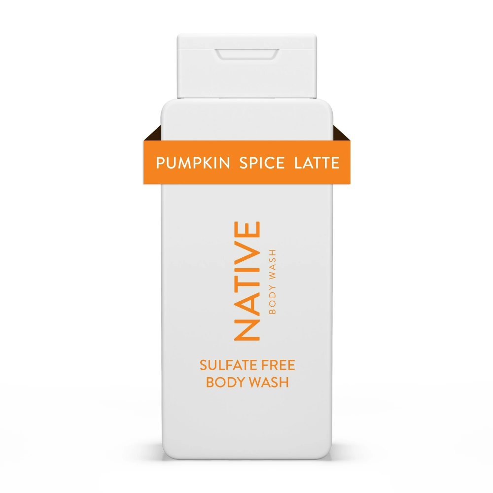 Native body wash pumpkin spice latte