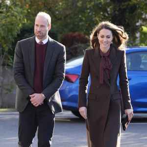 Prince William and Kate Middleton Match During Somber Outing 3 Months After Southport Stabbing