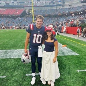 Quarterback Drake Maye and Girlfriend Ann Michael Hudson’s Relationship Timeline 319