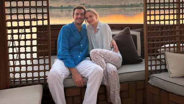 Sophie Turner Cuddles, Kisses Boyfriend Peregrine Pearson in Sweet Birthday Tribute: ‘Angel Pie’