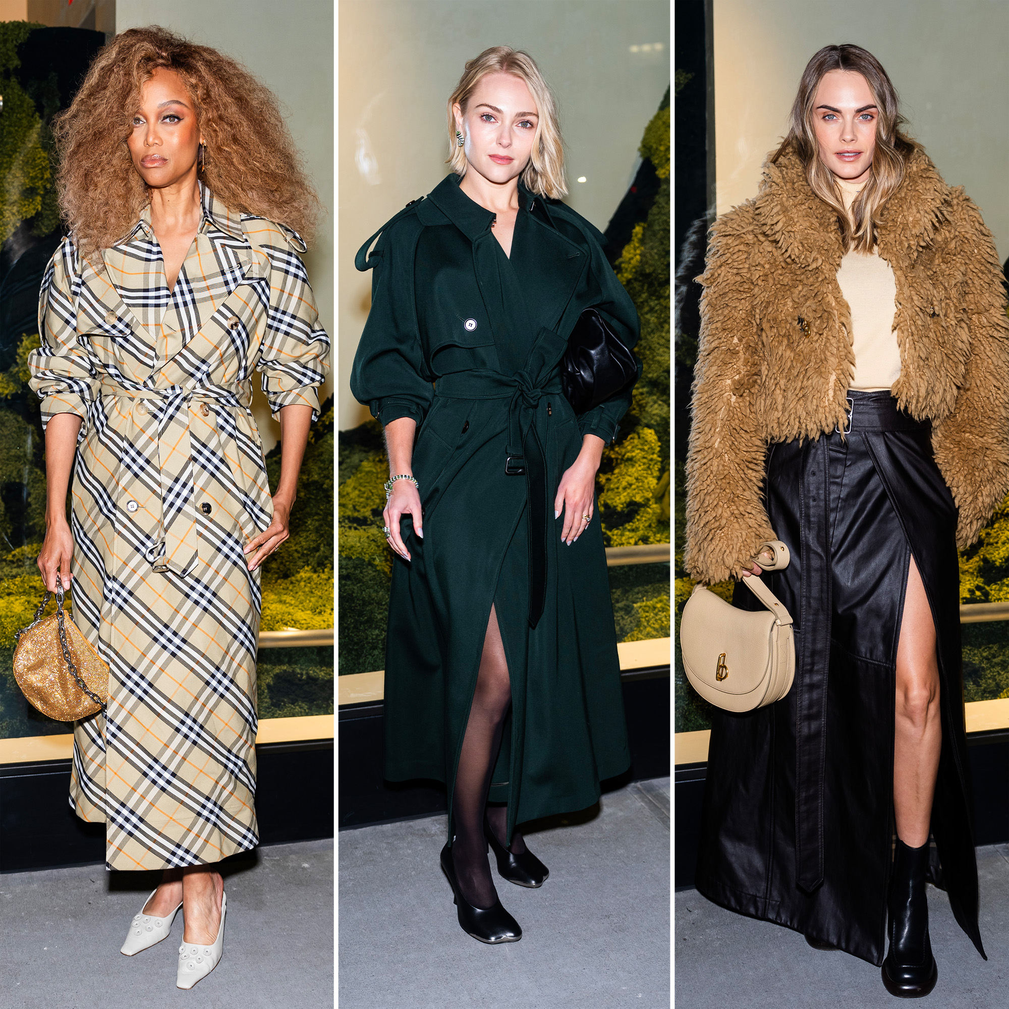 Stars Went All Out for the Burberry Store reopening