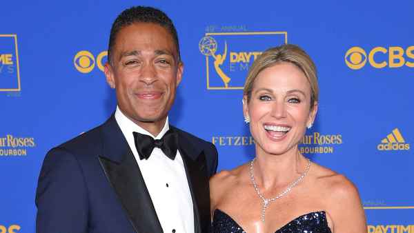 T.J. Holmes and Amy Robach Are Living Together Full Time Not by Choice