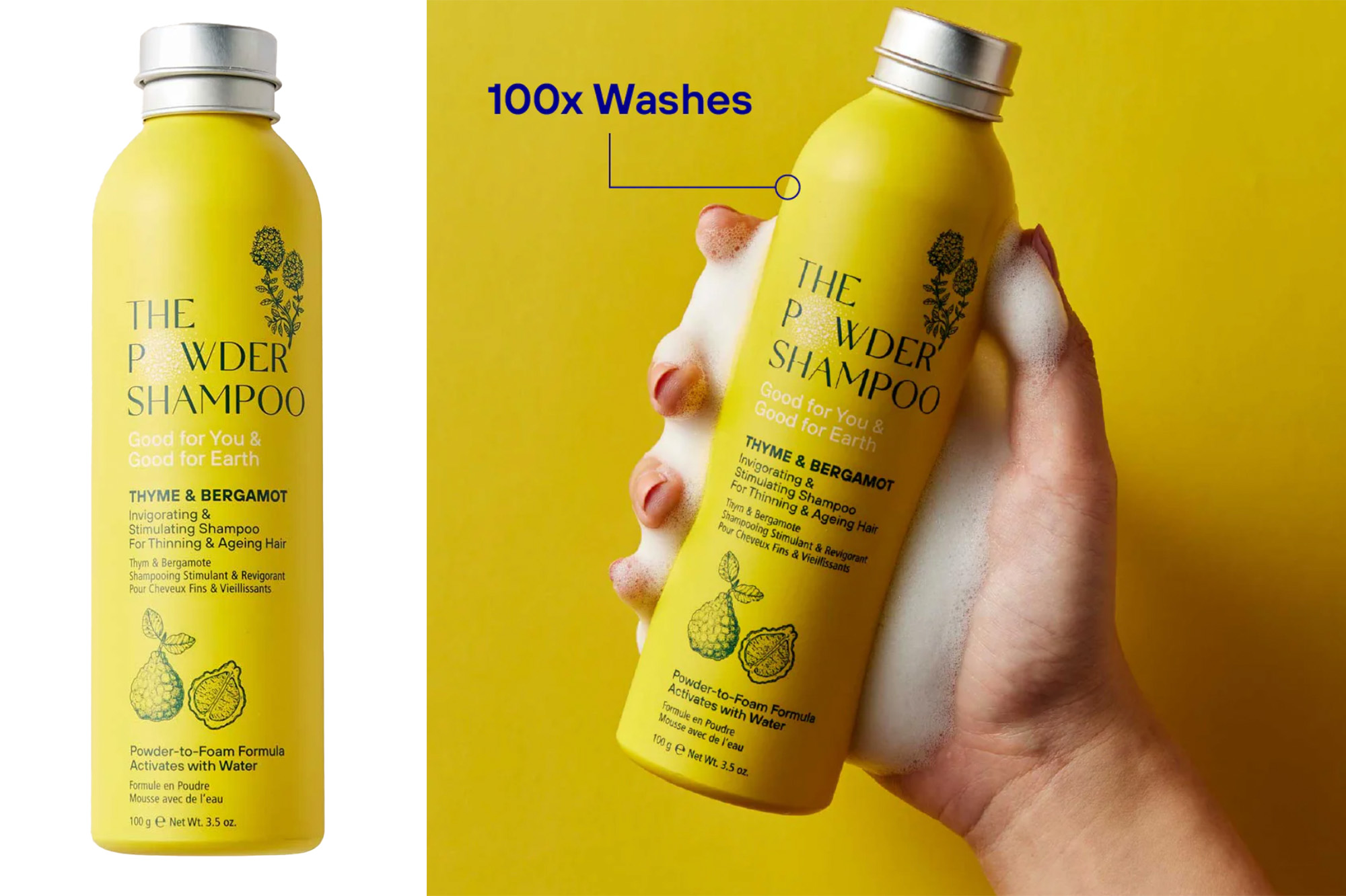 The Powder Shampoo invigorating shampoo