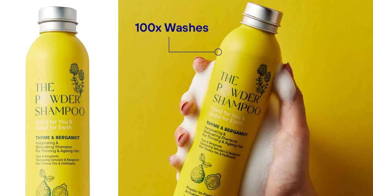 This Hair Thinning Powder Shampoo Is Just $33 at The Powder Shampoo This Hair Thinning Powder Shampoo Is Just $33 at The Powder Shampoo