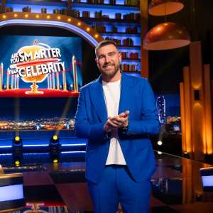 Travis Kelce Shocked Are You Smarter Than a Celebrity Stars With Hosing Abilities Blew Us Away