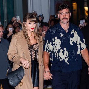 Travis Kelce and Taylor Swift Are Canoodling in A Philly Special Christmas Record Cartoon