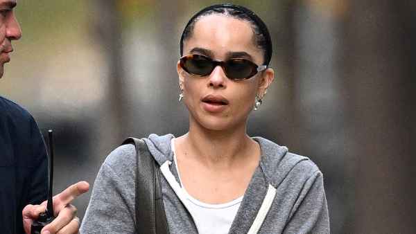 Zoe Kravitz Hides Her Ring Finger Following Split From Ex-Fiance Channing Tatum