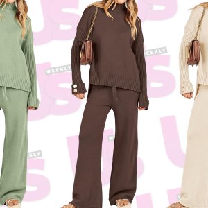 Shop the Anrabess Sweater Lounge Set from Amazon