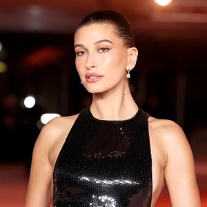 LOS ANGELES, CALIFORNIA - DECEMBER 03: Hailey Bieber attends the 3rd Annual Academy Museum Gala at Academy Museum of Motion Pictures on December 03, 2023 in Los Angeles, California. (Photo by Rodin Eckenroth/GA/The Hollywood Reporter via Getty Images)