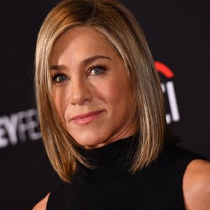 US actress Jennifer Aniston arrives for the PaleyFest LA 2024 screening of "The Morning Show" at the Dolby theatre in Hollywood, California, April 12, 2024. (Photo by Chris Delmas / AFP) (Photo by CHRIS DELMAS/AFP via Getty Images)