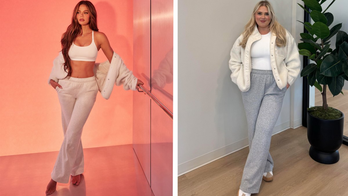 khloe kardashian and olivia hanson testing fall fabletics collection