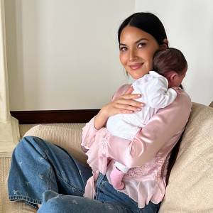Olivia Munn Commemorates Breast Cancer Awareness Month With Sweet Pic of Baby Mei
