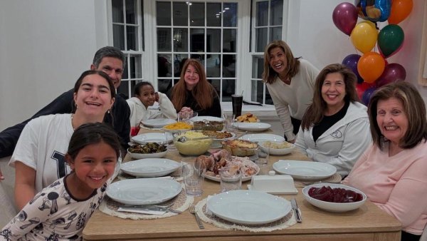 Hoda Kotb Celebrates 1st Thanksgiving in the Suburbs with Daughters Hope and Haley