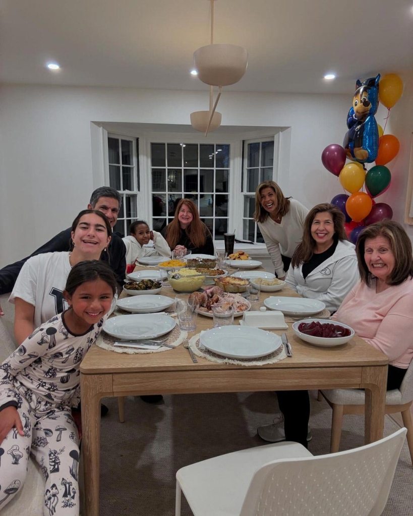 Hoda Kotb Celebrates 1st Thanksgiving in the Suburbs with Daughters Hope and Haley