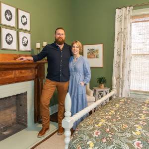 Ben and Erin Napier. Home Town S8. Courtesy HGTV