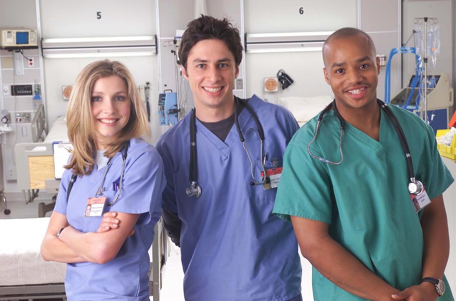 Best Medical TV Shows of All Time ER Grey s Anatomy and More Scrubs (NBC 2001 2010) 0455