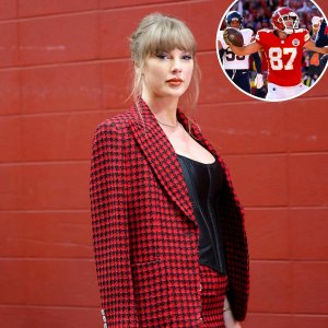 CBS Announcer Says Travis Kelce Record Tying TD Will Give Taylor Swift Something to Sing About 0018
