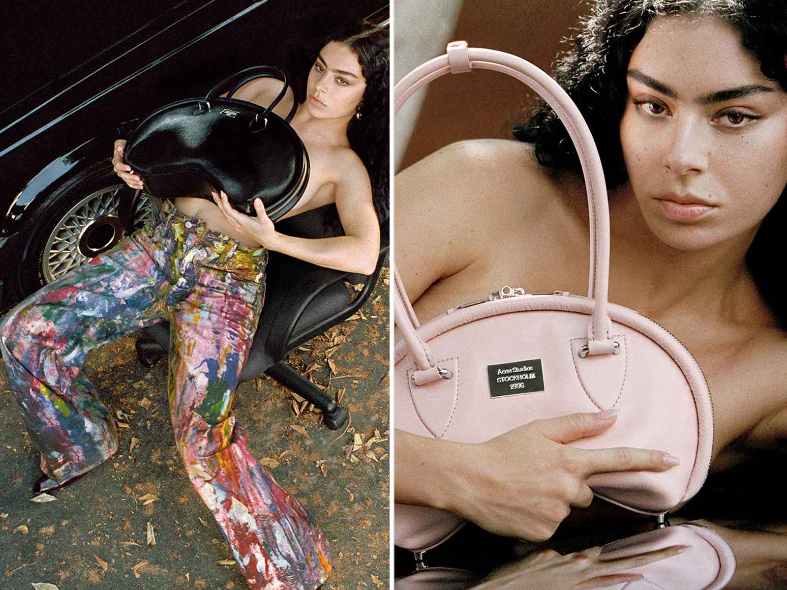 Charli XCX Goes Topless for a New Acne Studios Campaign | Us Weekly