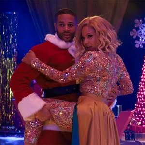Christina Milian and Devale Ellis Break Down Drag Queen Lip Sync Battle in Meet Me Next Christmas