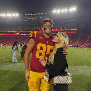 DWTS Rylee Arnold and USC Football Player Boyfriend Walker Lyons Relationship Timeline